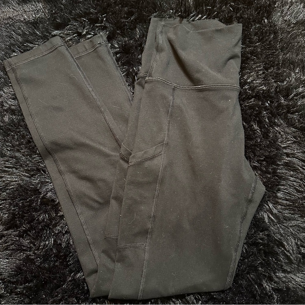 123 Aerie Black High-Rise Legging- Size M